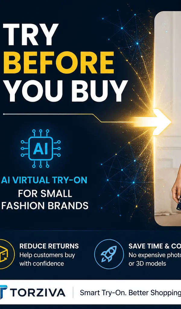 Blog post cover image for Affordable AI Virtual Try-On for Small Fashion Brands: A Complete Guide