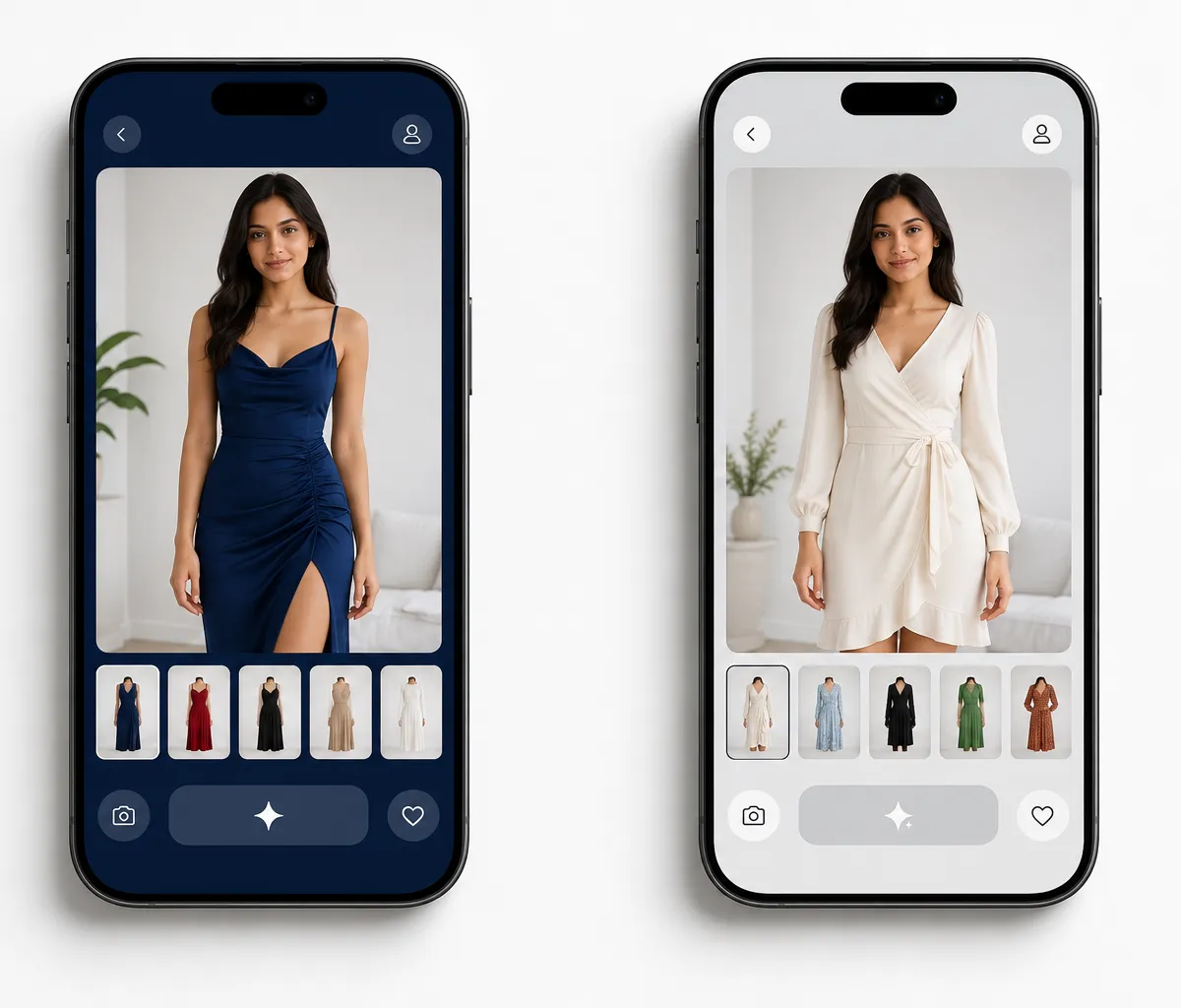 Torziva vs AIUTA AI virtual try-on app comparison for Shopify